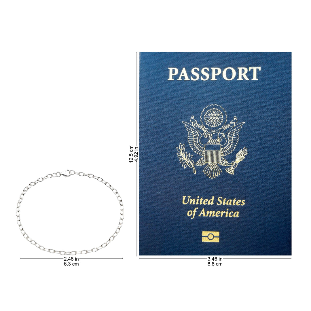 Hand Made Sterling Silver Chain Bracelet from Bali  - For Your Birthday