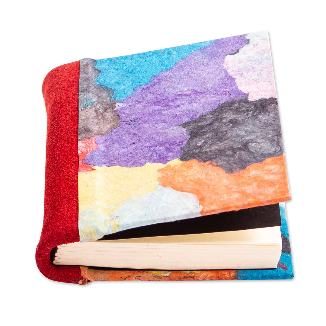Handmade Mini Amate Paper Journal - The Color of Dreams