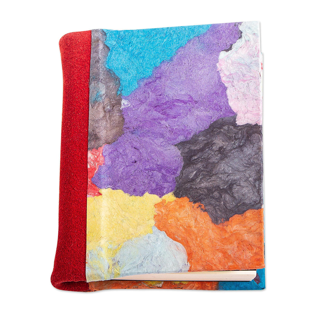 Handmade Mini Amate Paper Journal - The Color of Dreams