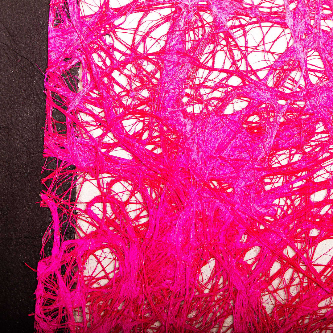 Handmade Mini Journal in Cerise - Wild Rose