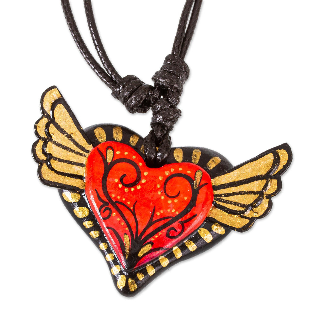 Artisan Crafted Pendant Necklace - By Heart
