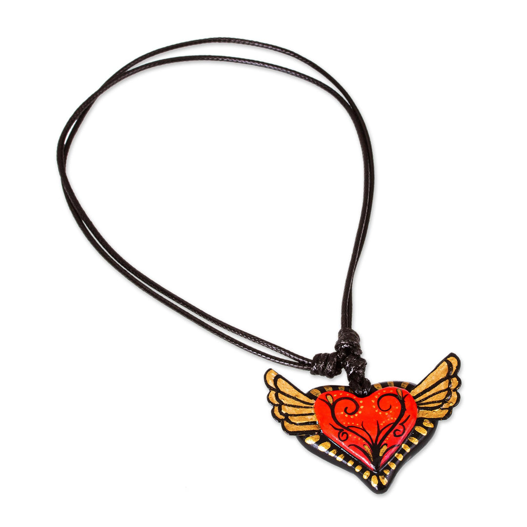 Artisan Crafted Pendant Necklace - By Heart