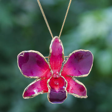 Orchid Magic in Red