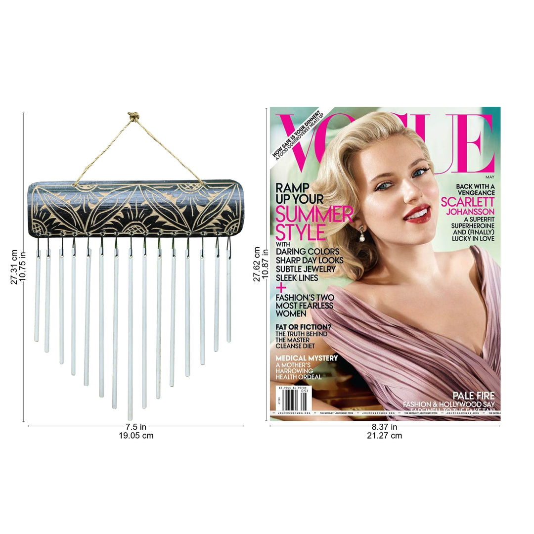 Hand Crafted Bamboo Windchime - Melodic Breezes