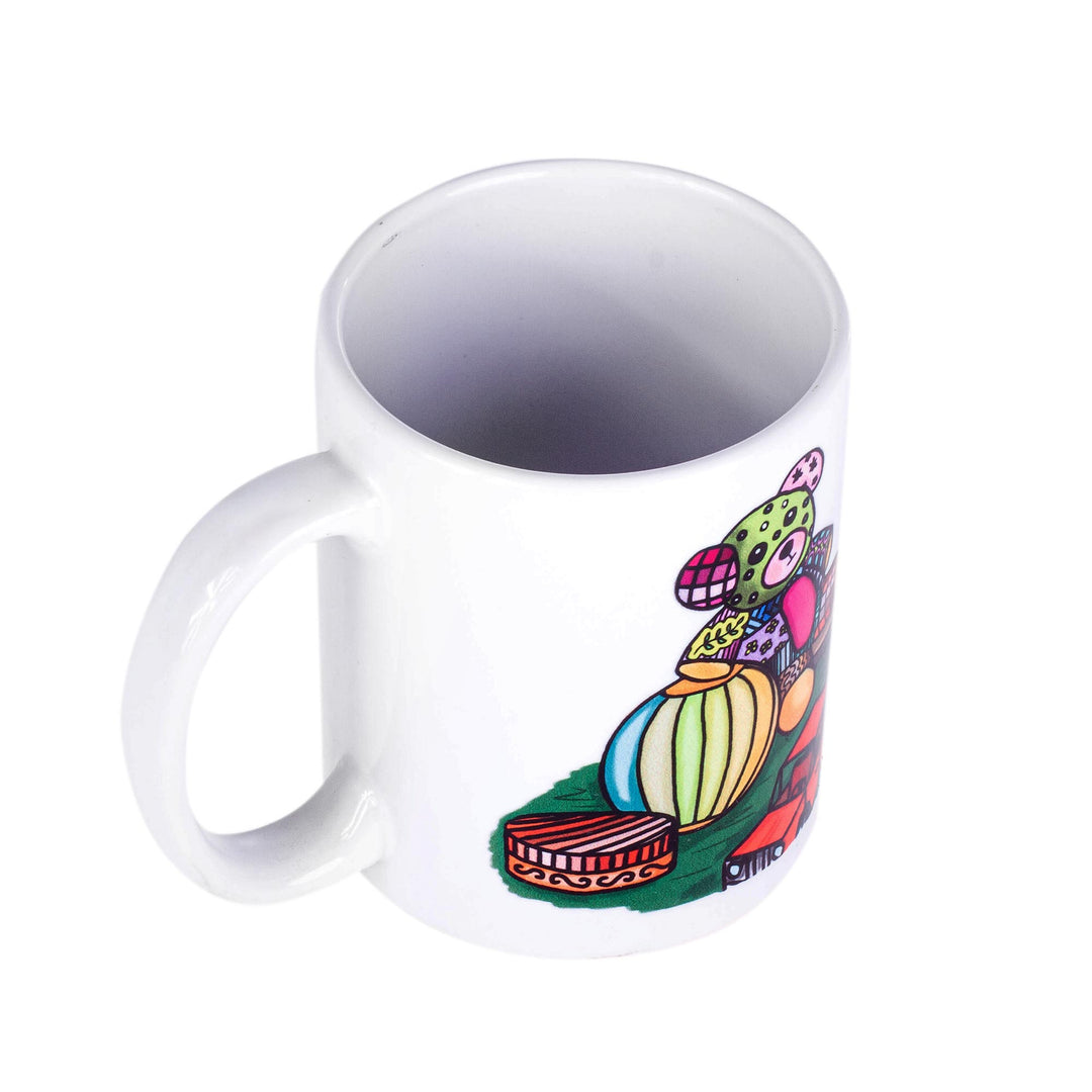 Toy Themed Printed Ceramic Mug - Toys