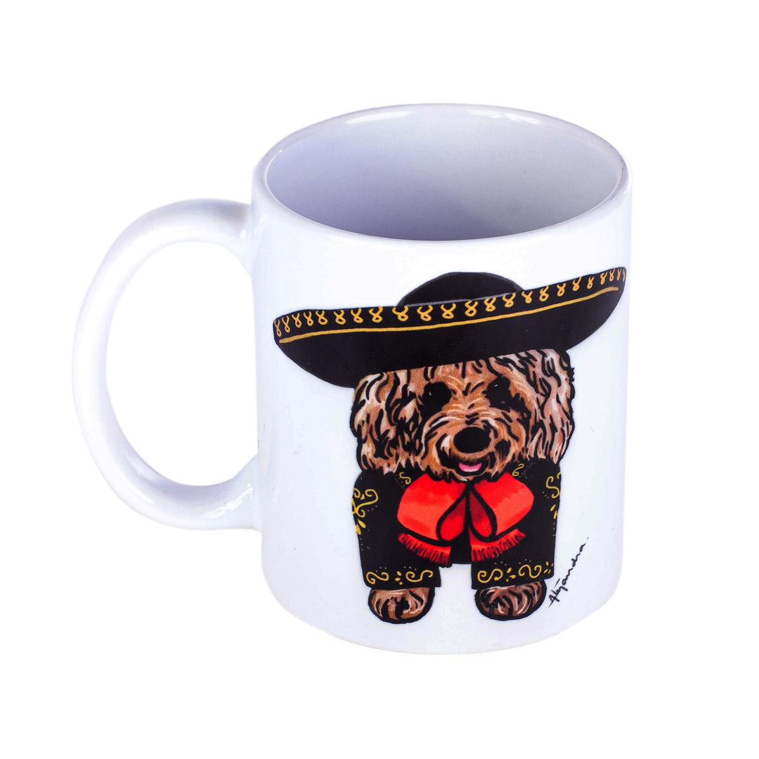 Art Print Mug with Dog - Charro Dog