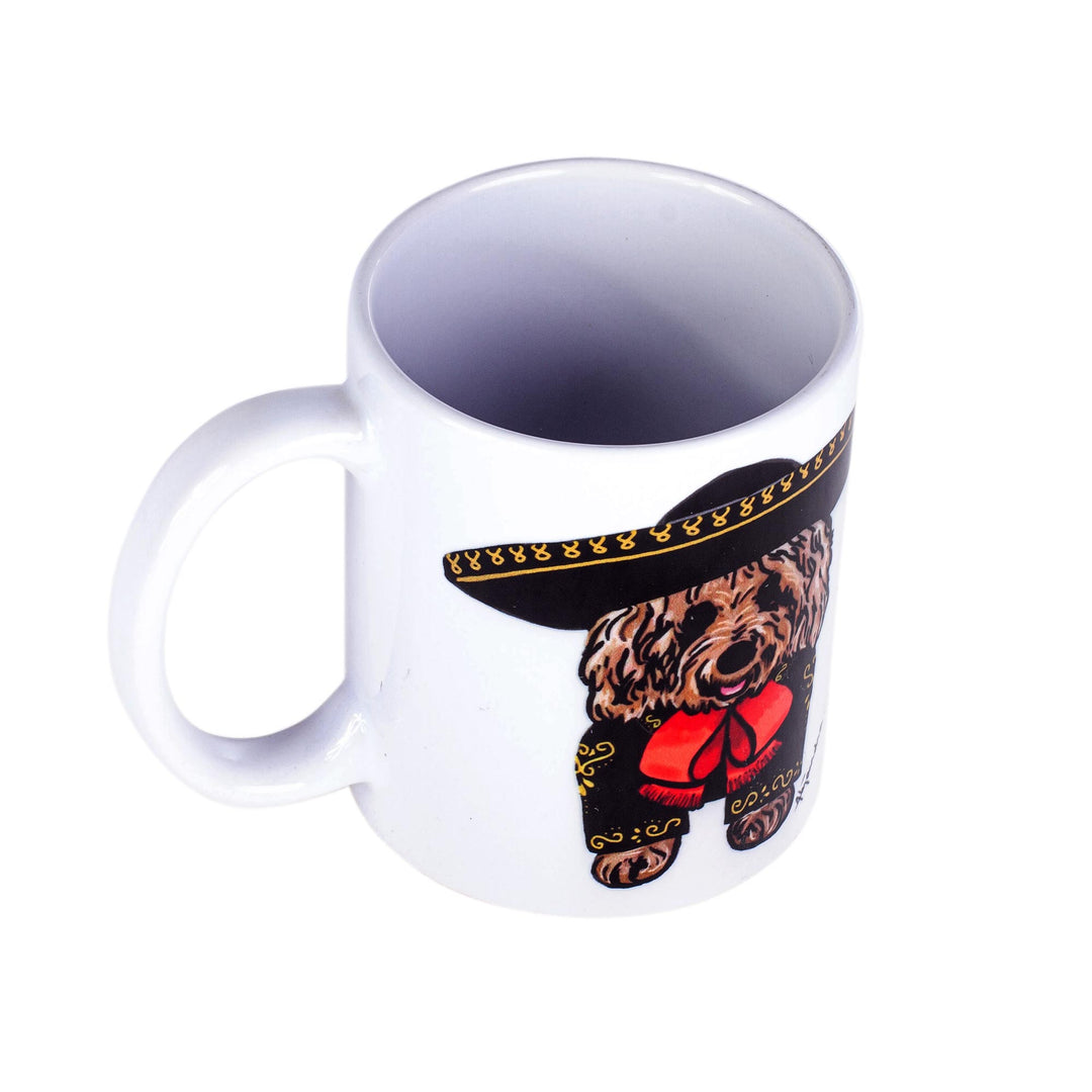 Art Print Mug with Dog - Charro Dog