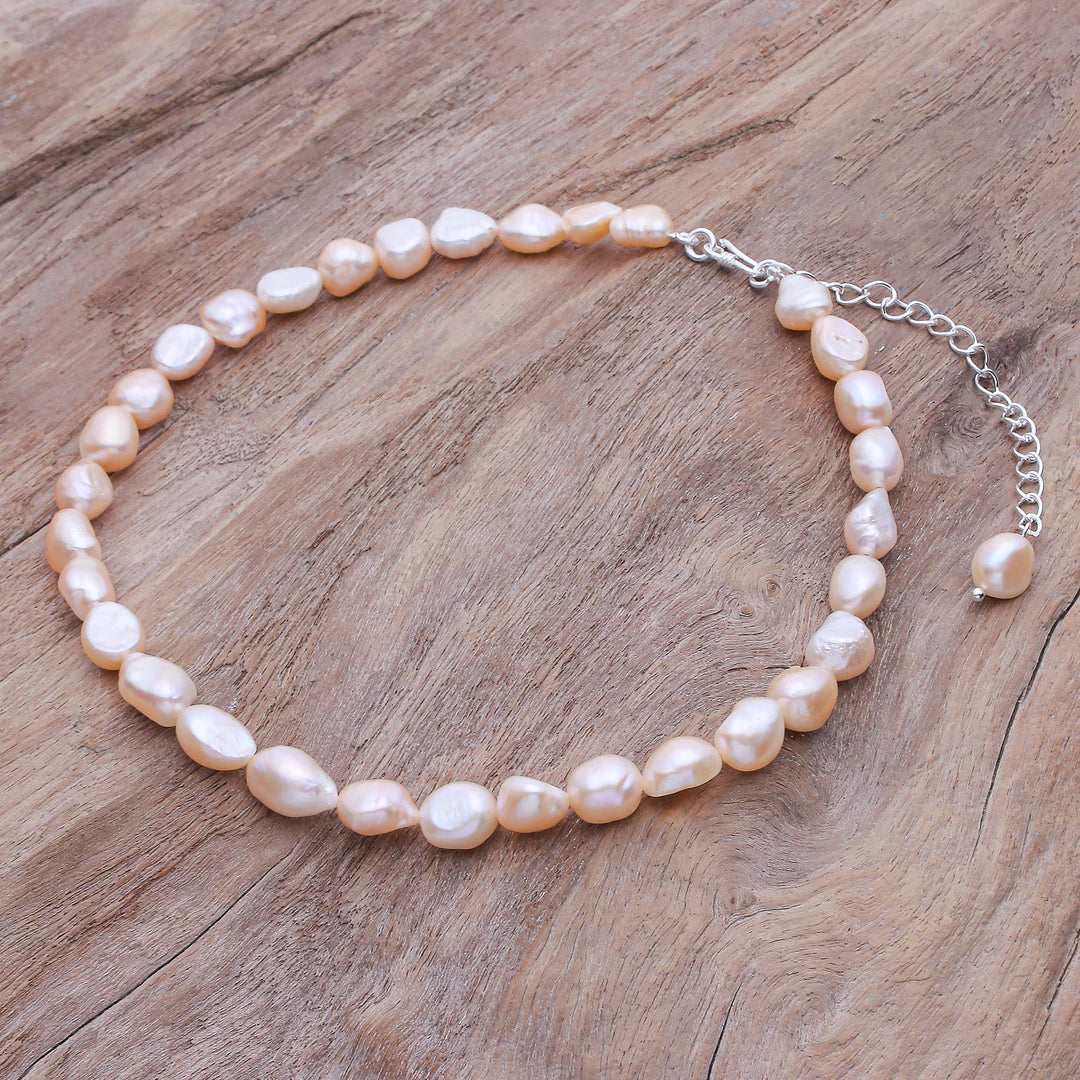 Mermaid Gem in Peach