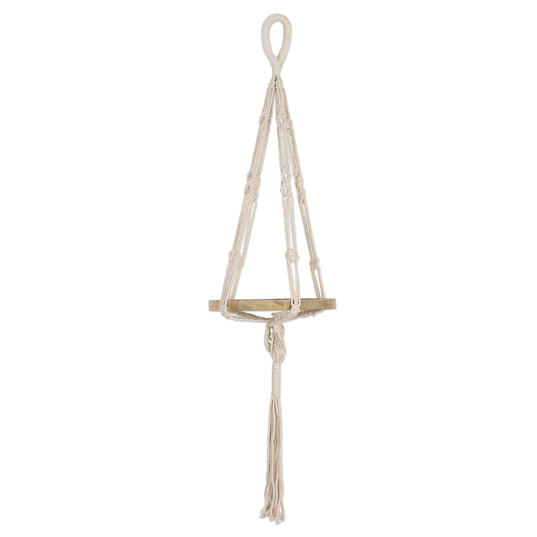 Bohemian Macrame Cotton Hanging Shelf - Bohemian Like You