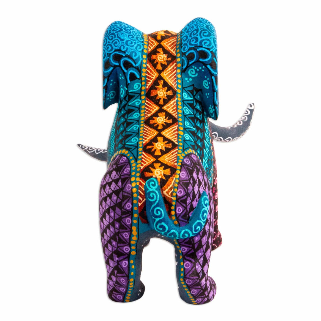 Copal Wood Elephant Alebrije from Mexico - Magic Elephant