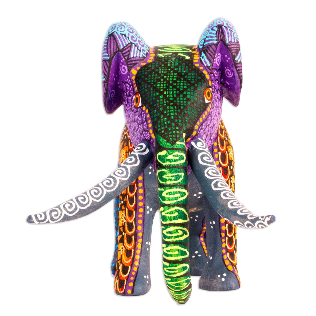 Copal Wood Elephant Alebrije from Mexico - Mystic Elephant