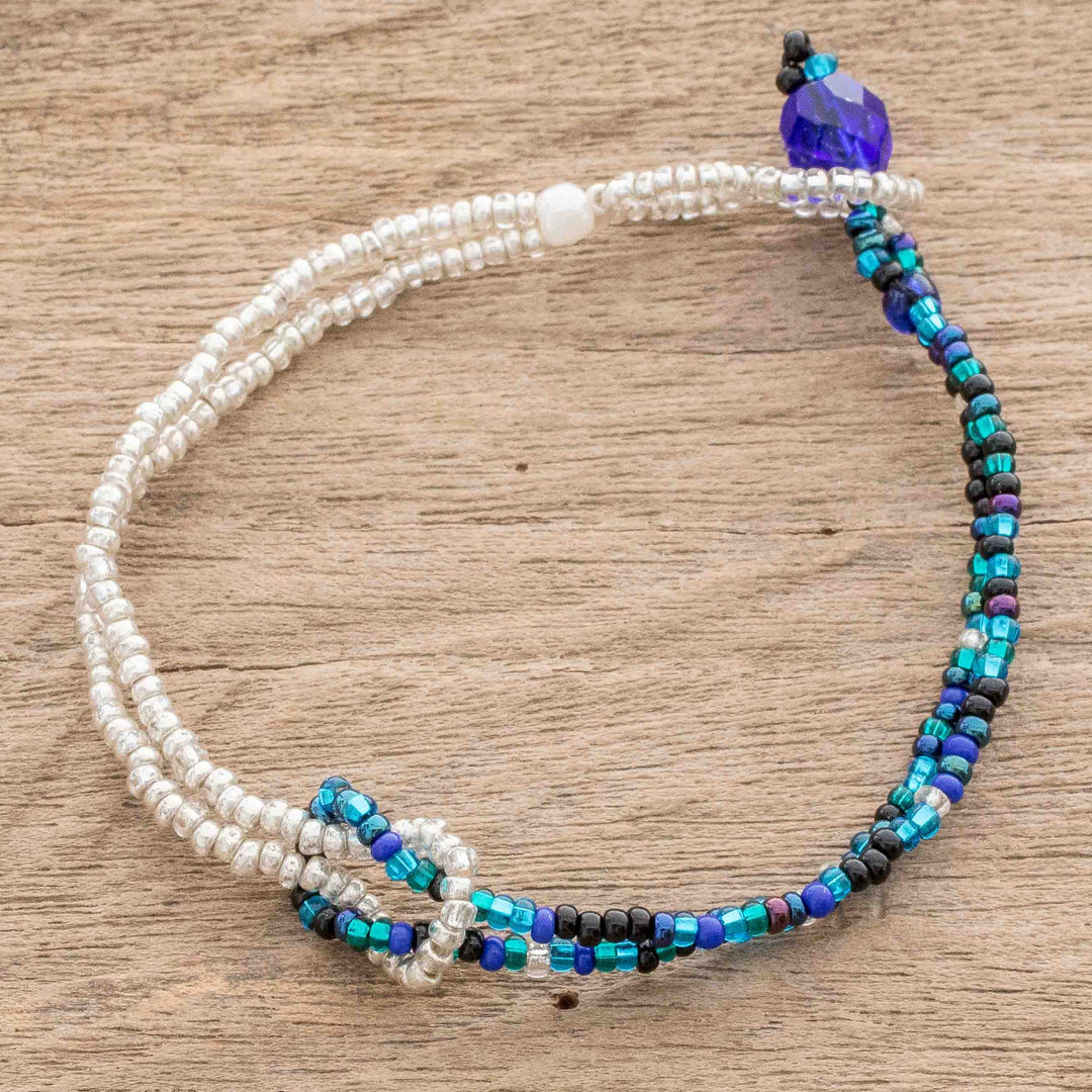 Divine Union in White and Blue