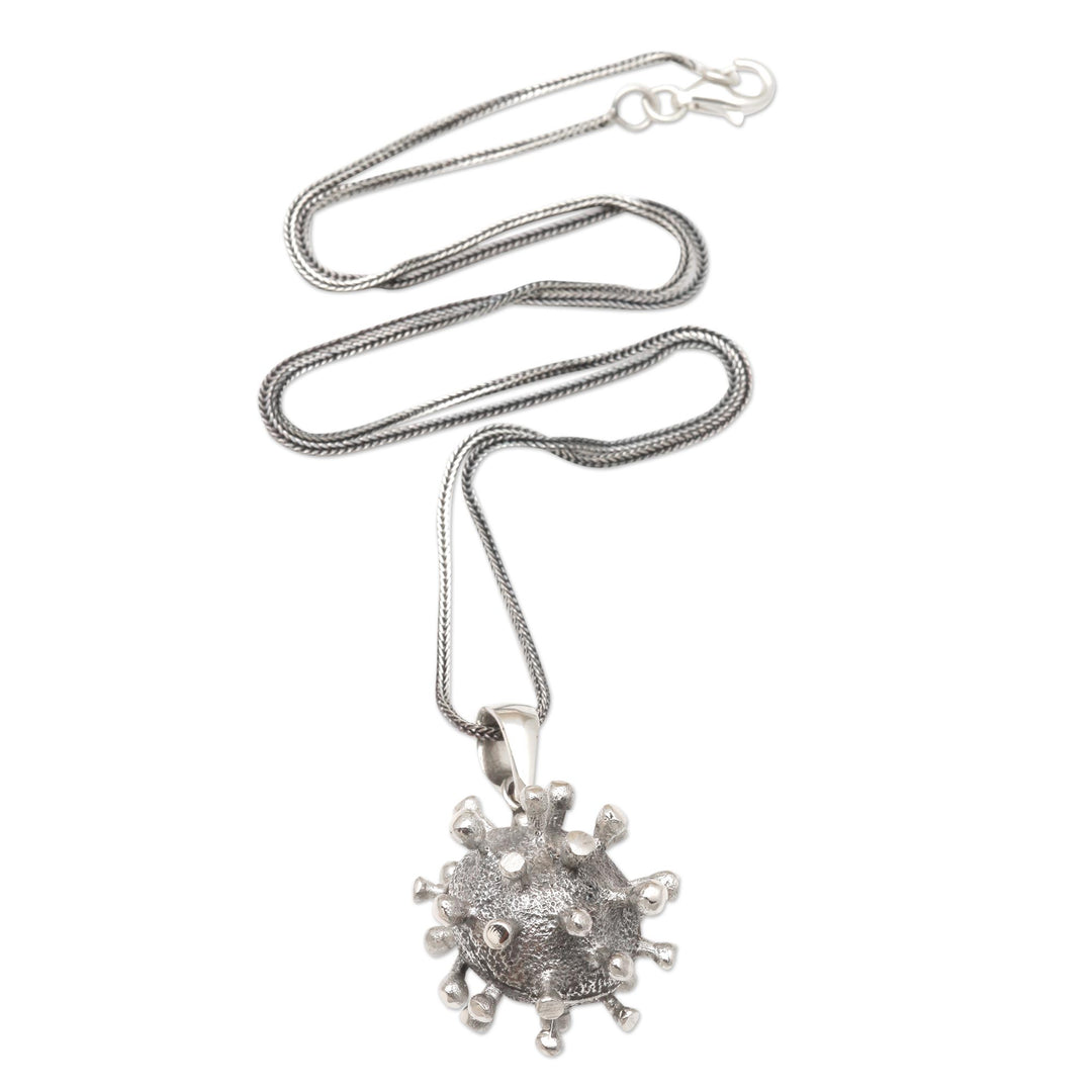 Sterling Silver Pendant Necklace - Invisible