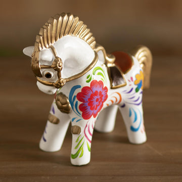 White Pucara Horse