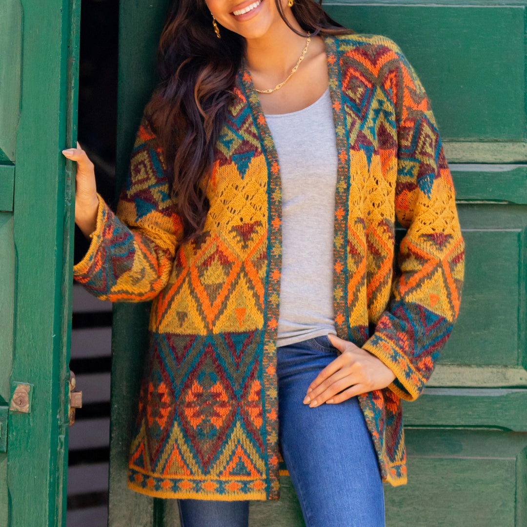 Chevere Art Knit Cardigan