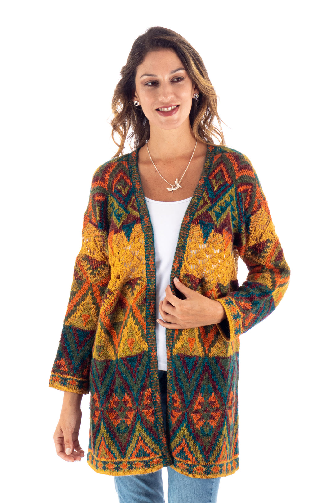 Chevere Art Knit Cardigan