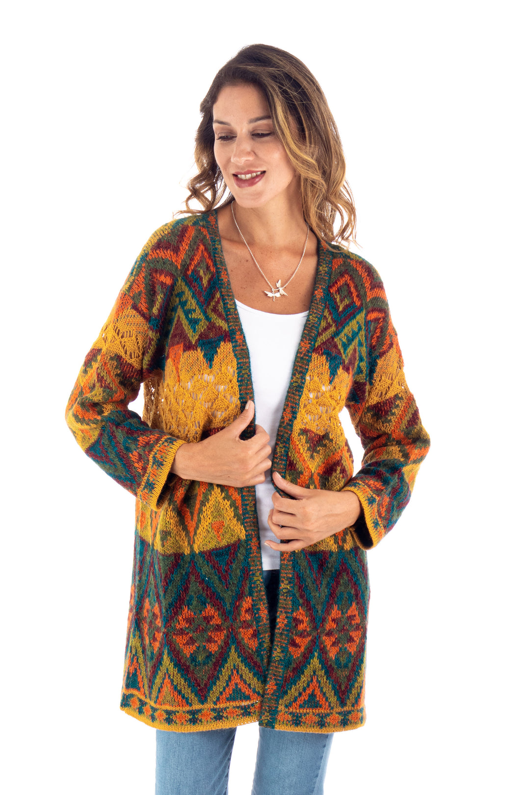 Chevere Art Knit Cardigan
