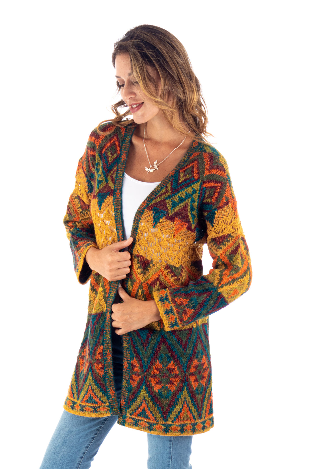 Chevere Art Knit Cardigan