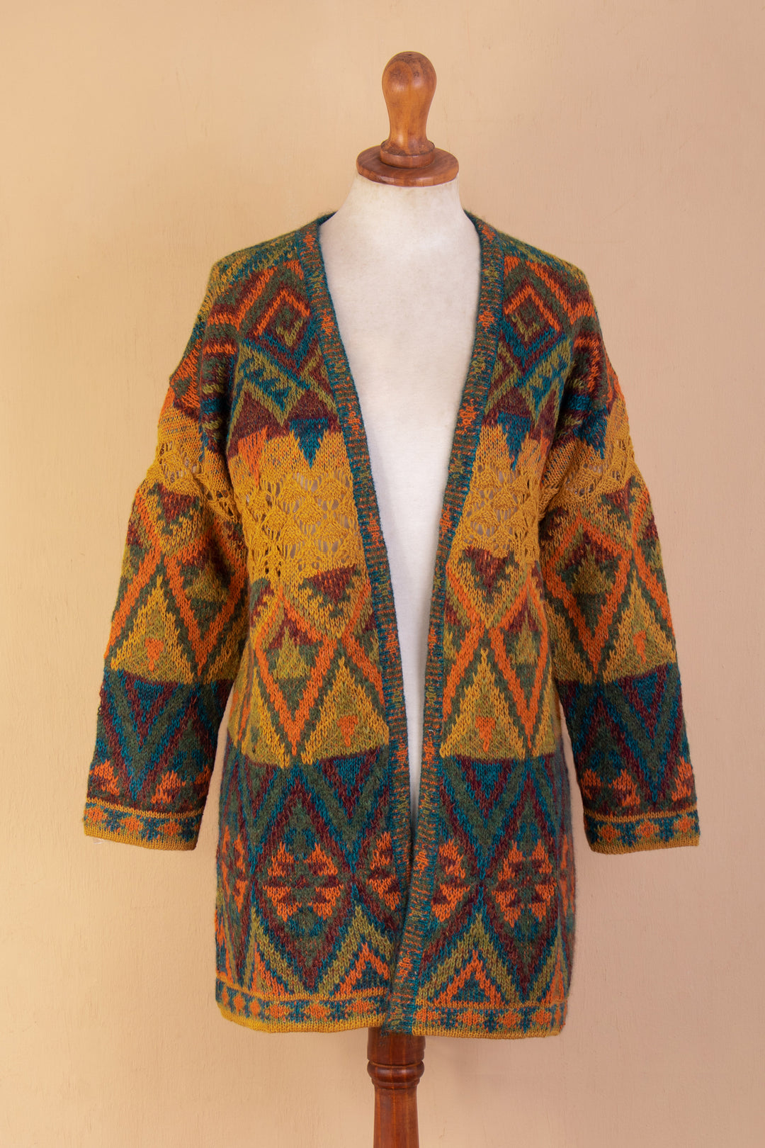 Chevere Art Knit Cardigan