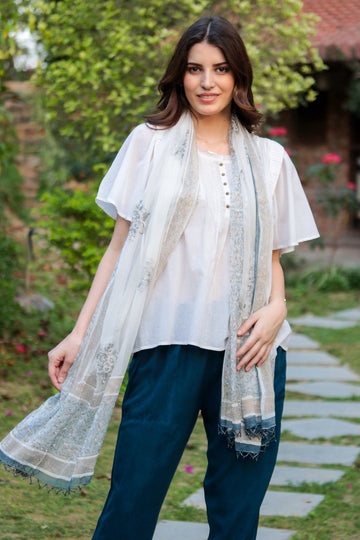 Grey Paisley