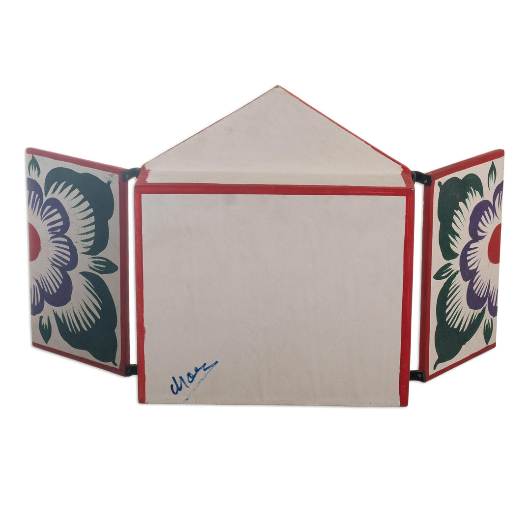 Nativity-Themed Retablo - Night in Bethlehem