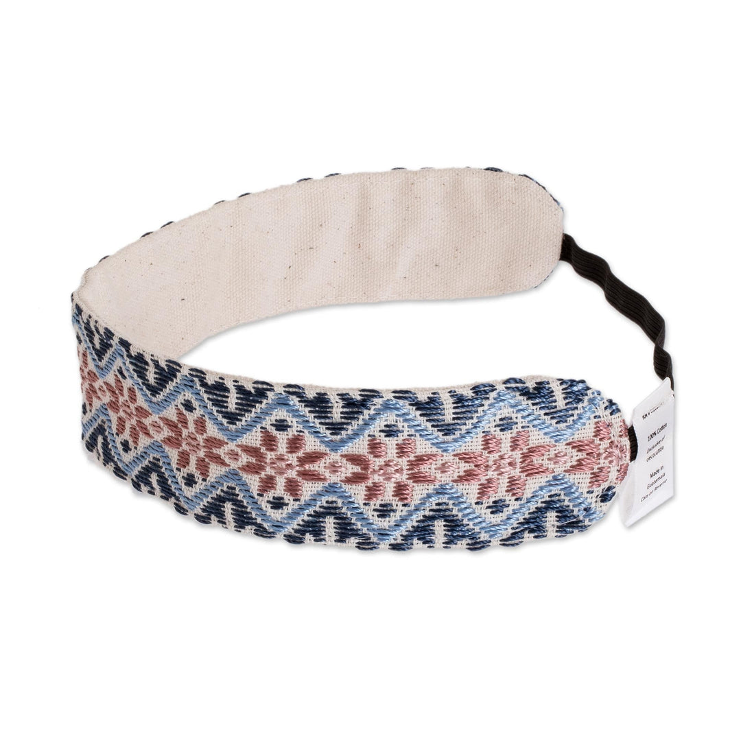 Handloomed All Cotton Headband - Flower Fantasy