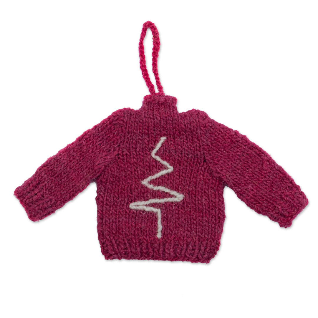 Wool Ornaments from Peru (Set of 6) - Winter Warmers