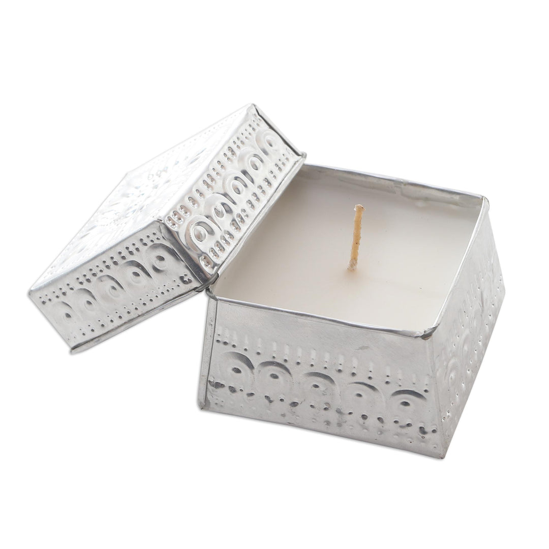 Handmade Aluminum Tinned Beeswax Candles (Set of 3) - Evening Glow