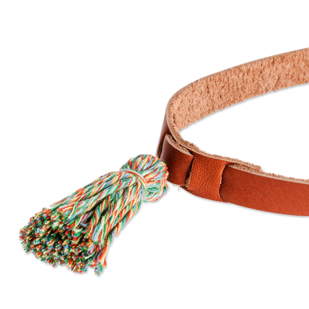 Handcrafted Leather Mask and Eyeglass Lanyard - Practical Beauty