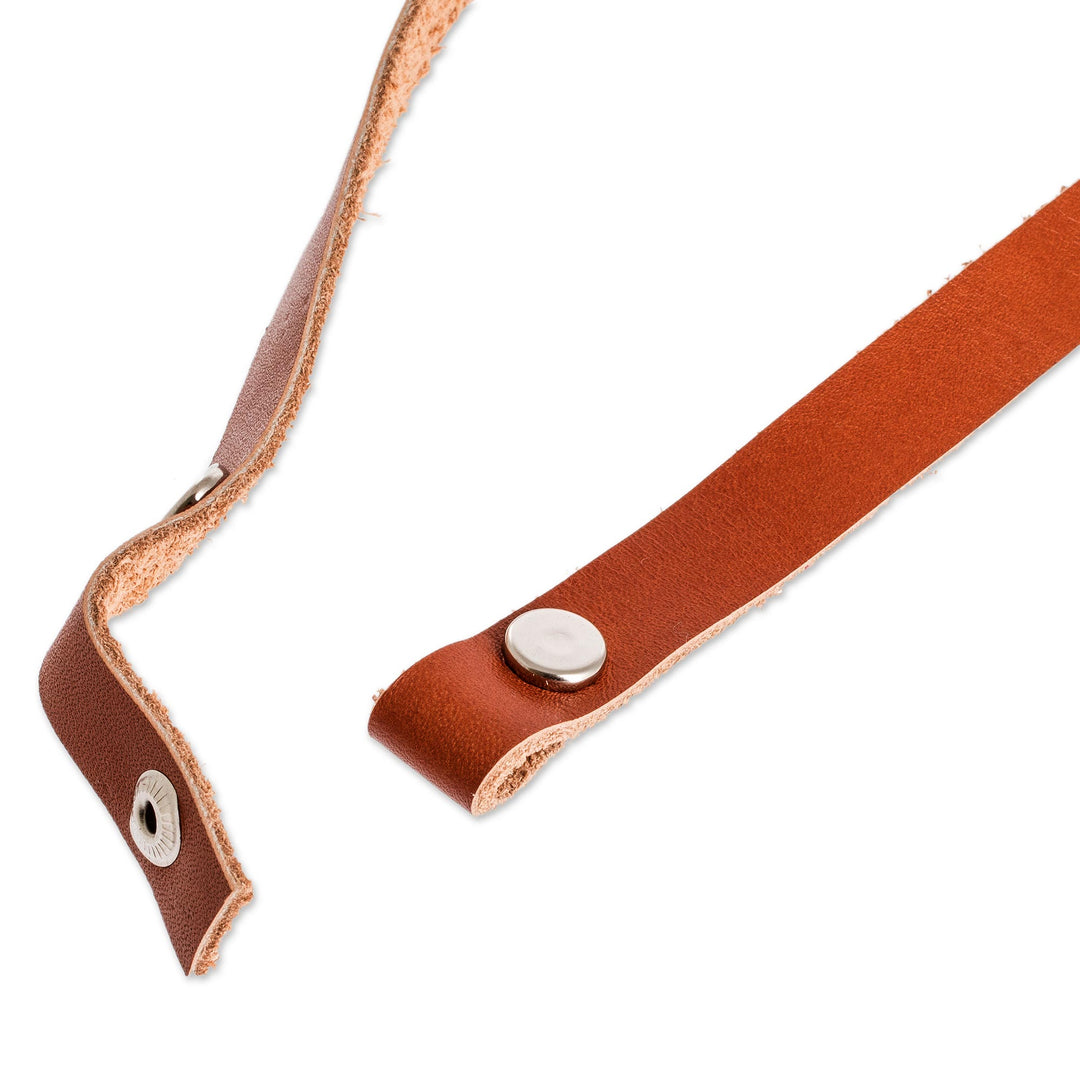 Handcrafted Leather Mask and Eyeglass Lanyard - Practical Beauty
