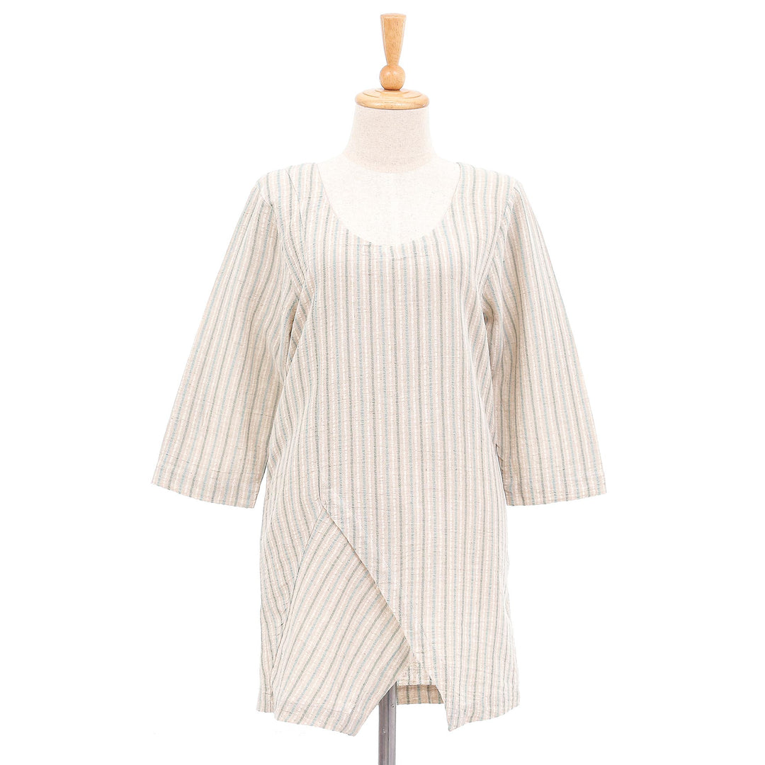 Noble Stripe in Green