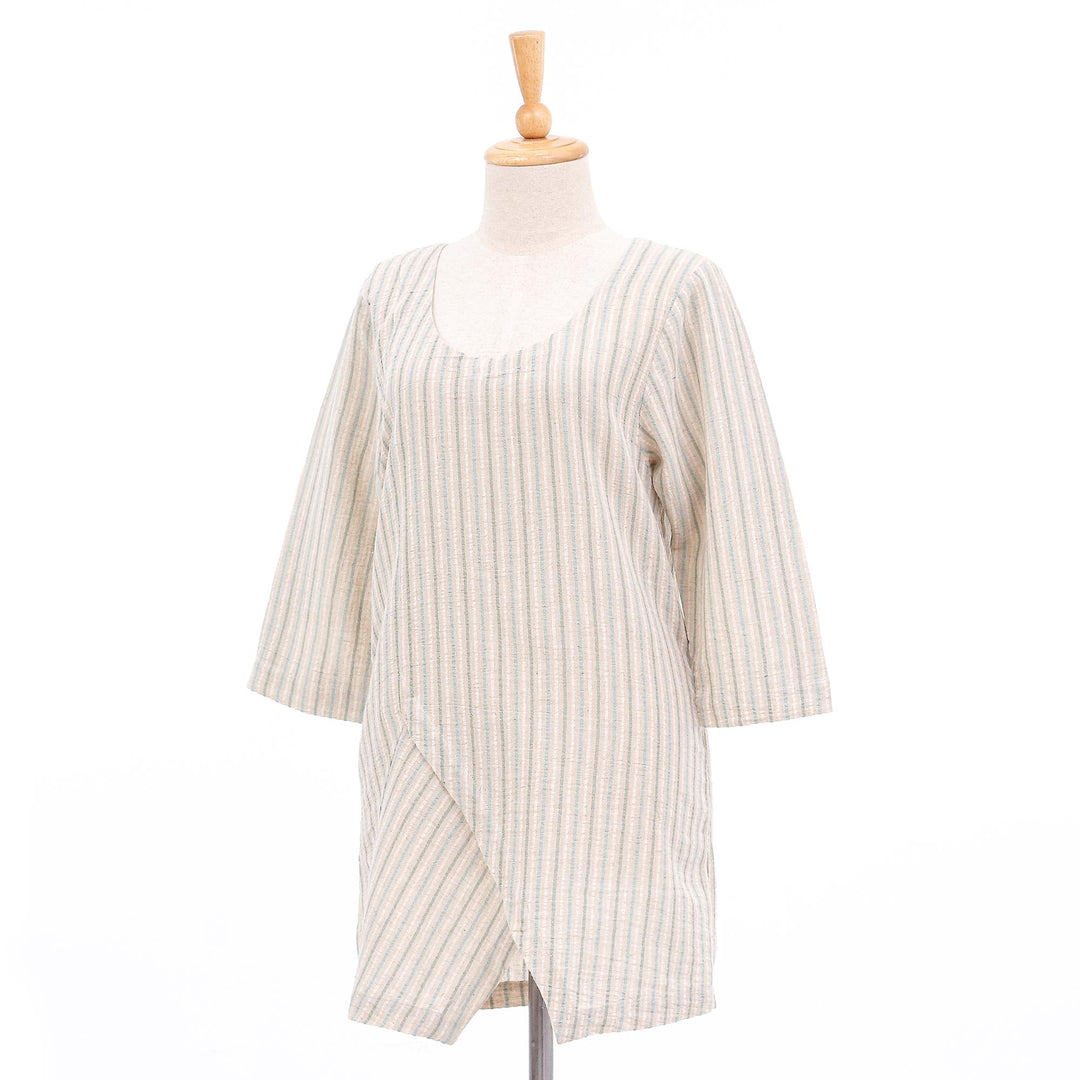 Noble Stripe in Green