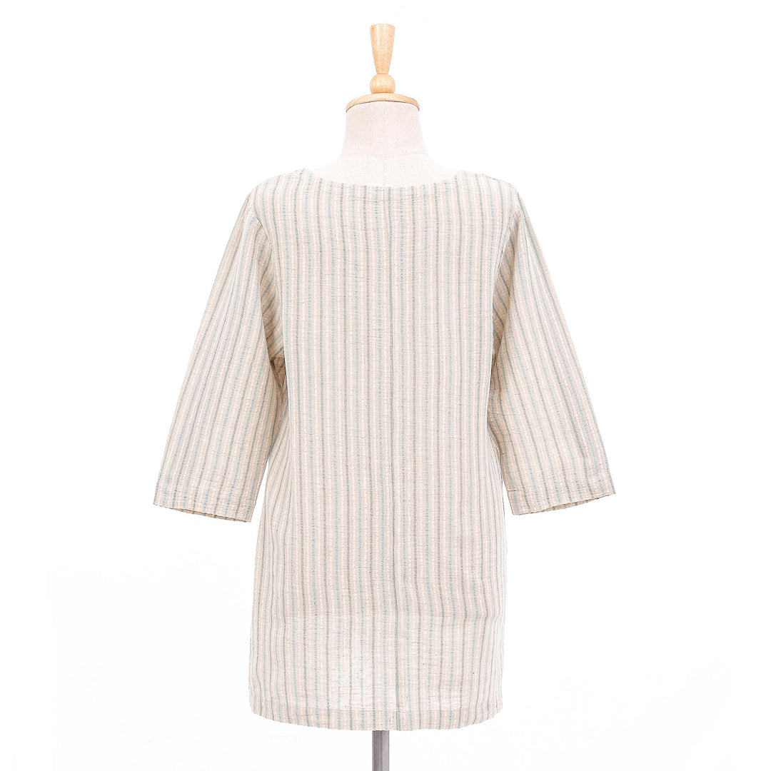 Noble Stripe in Green