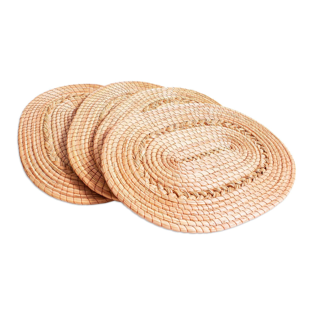 Handmade Pine Needle Placemats (Set of 4) - Taste of Home