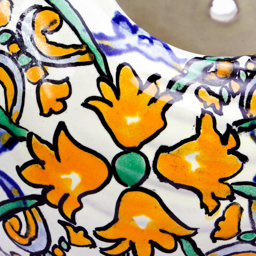 Hand-Painted Ceramic Dove Planter - Esperanza