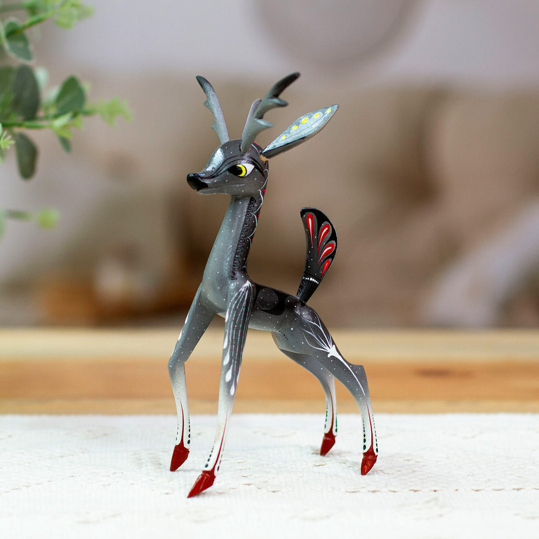 Dainty Deer in Grey