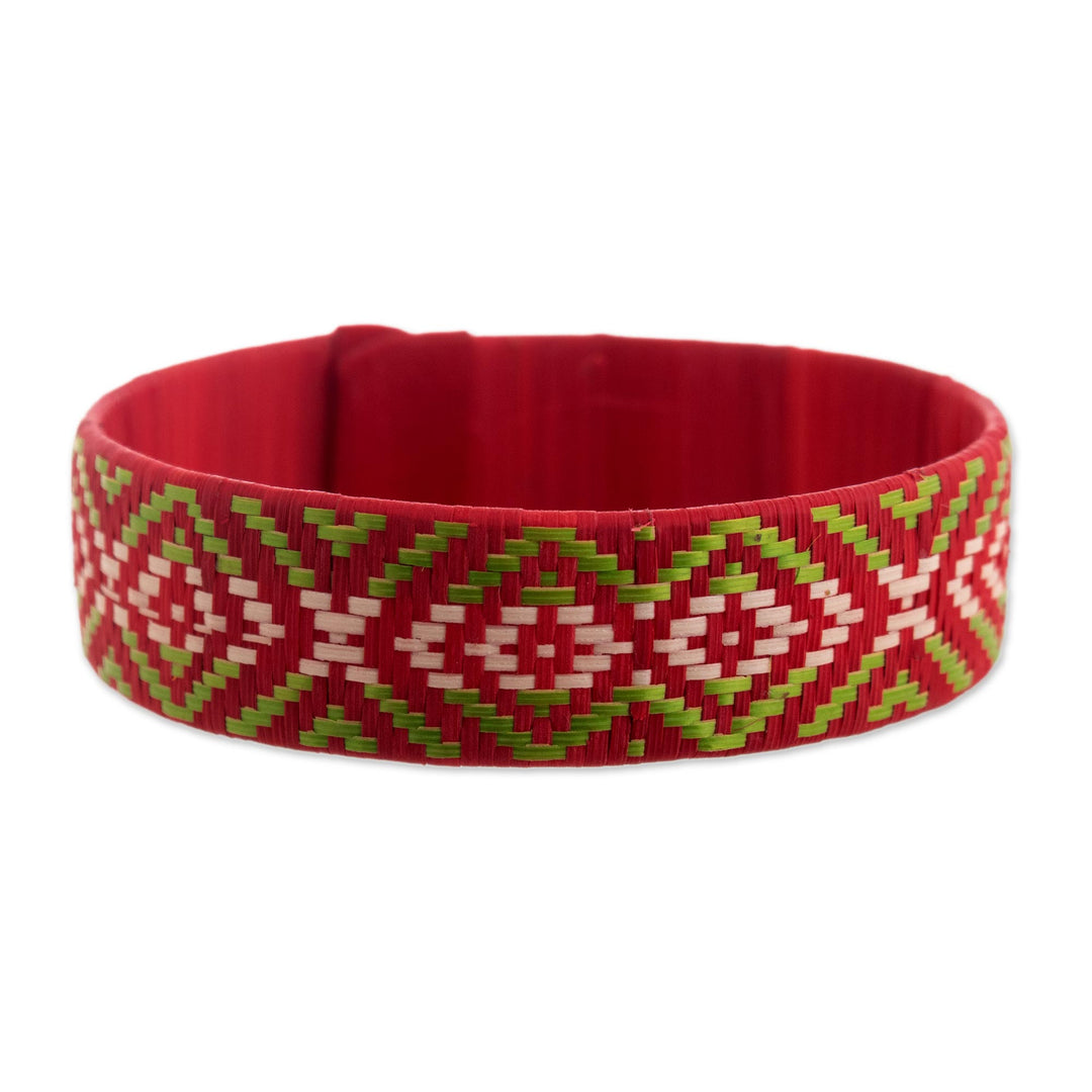 Handmade Natural Fiber Bracelet - Walk in Beauty