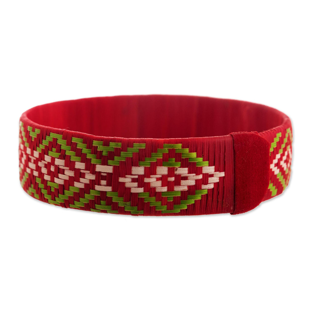 Handmade Natural Fiber Bracelet - Walk in Beauty