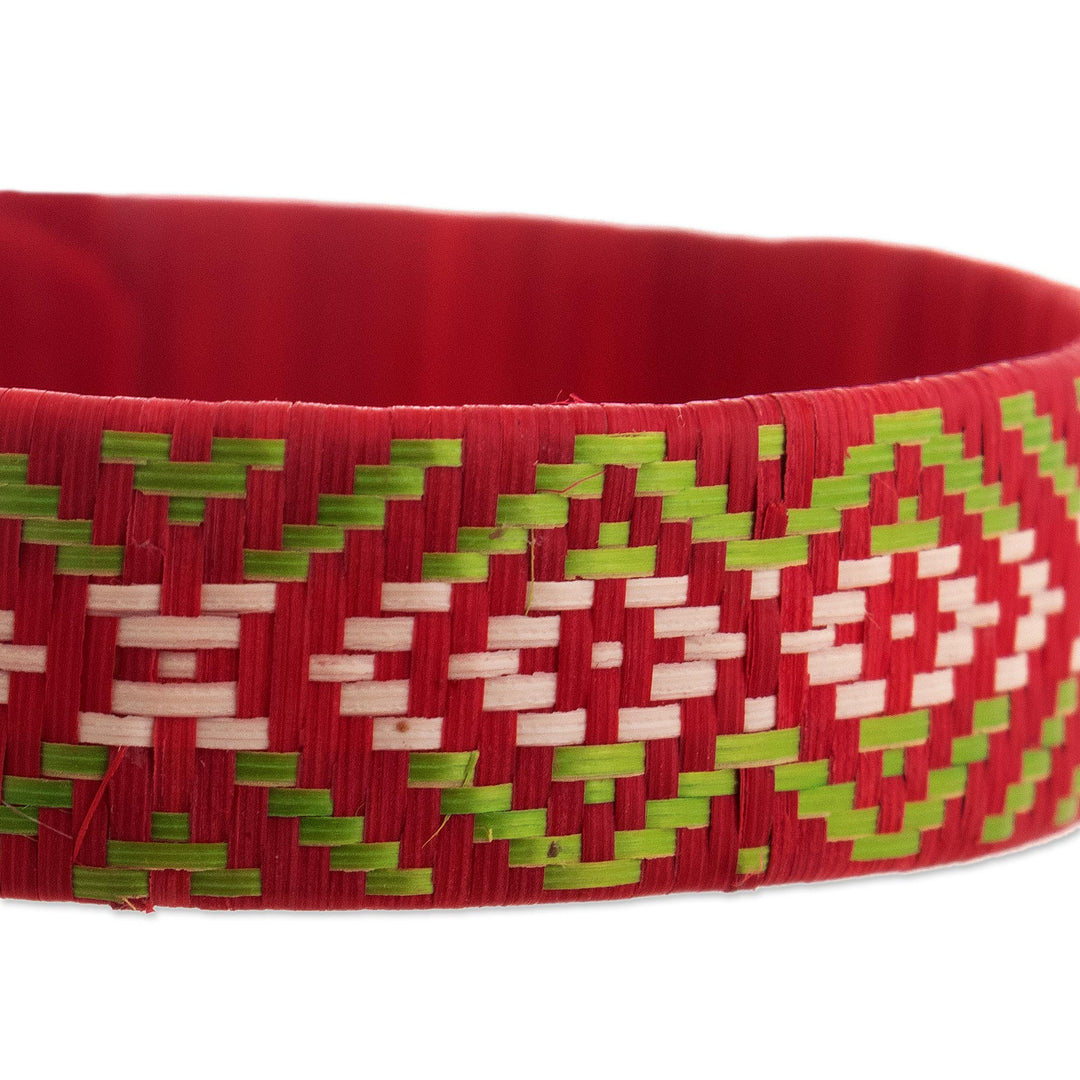 Handmade Natural Fiber Bracelet - Walk in Beauty