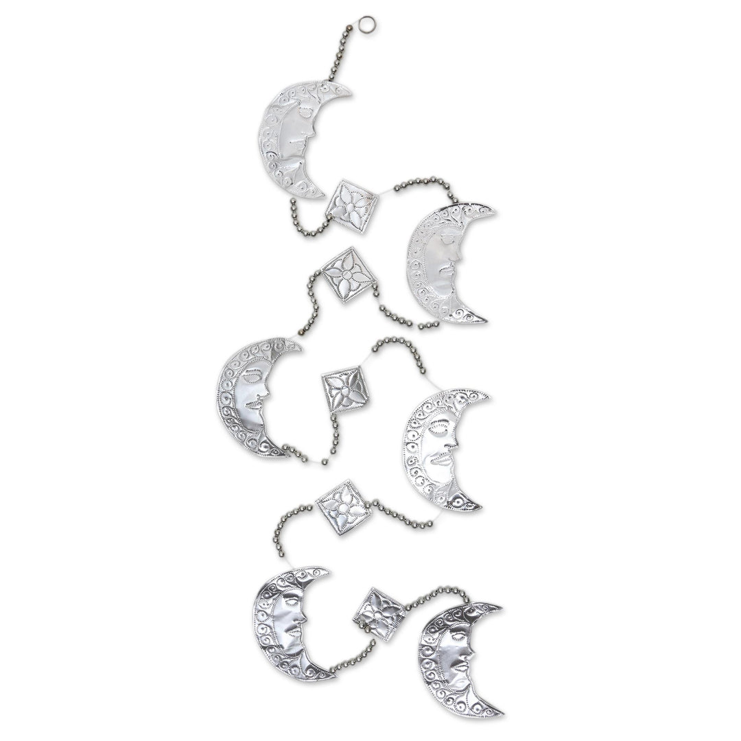 Aluminum Crescent Moon Holiday Garland - Holiday Crescent
