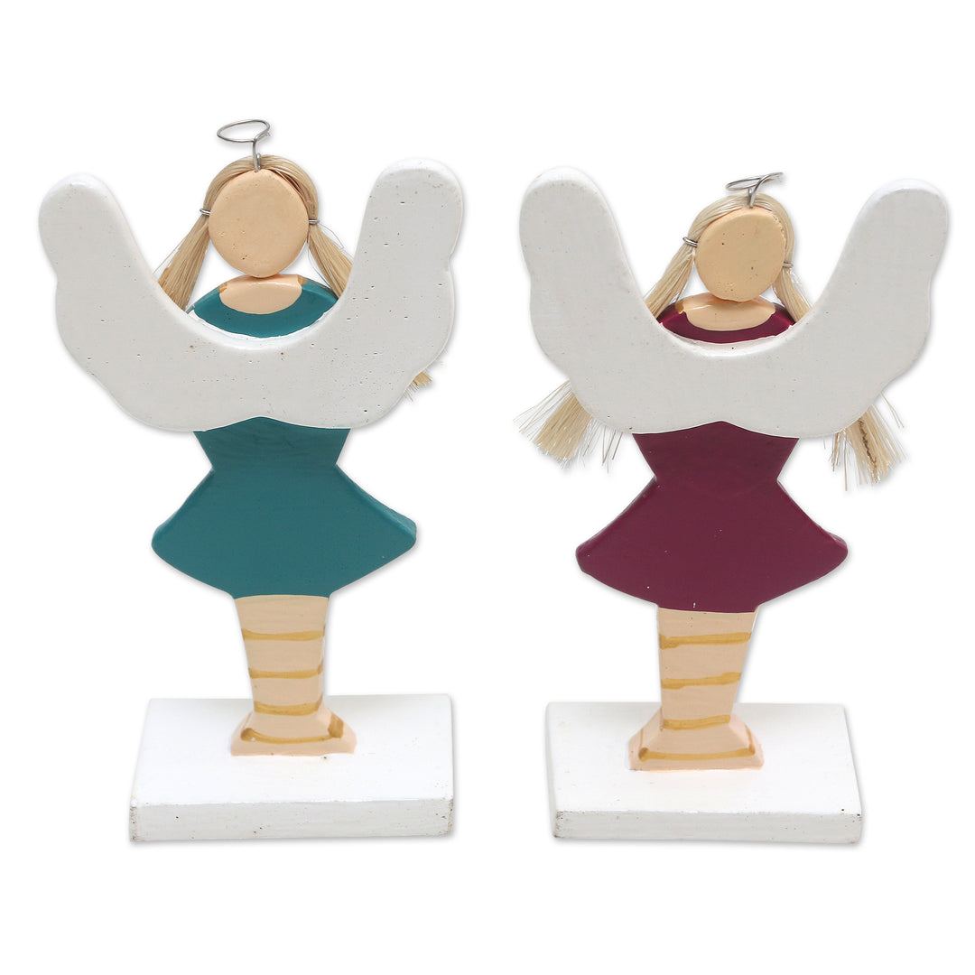 Handmade Balinese Holiday Decor (Pair) - Holiday Happiness