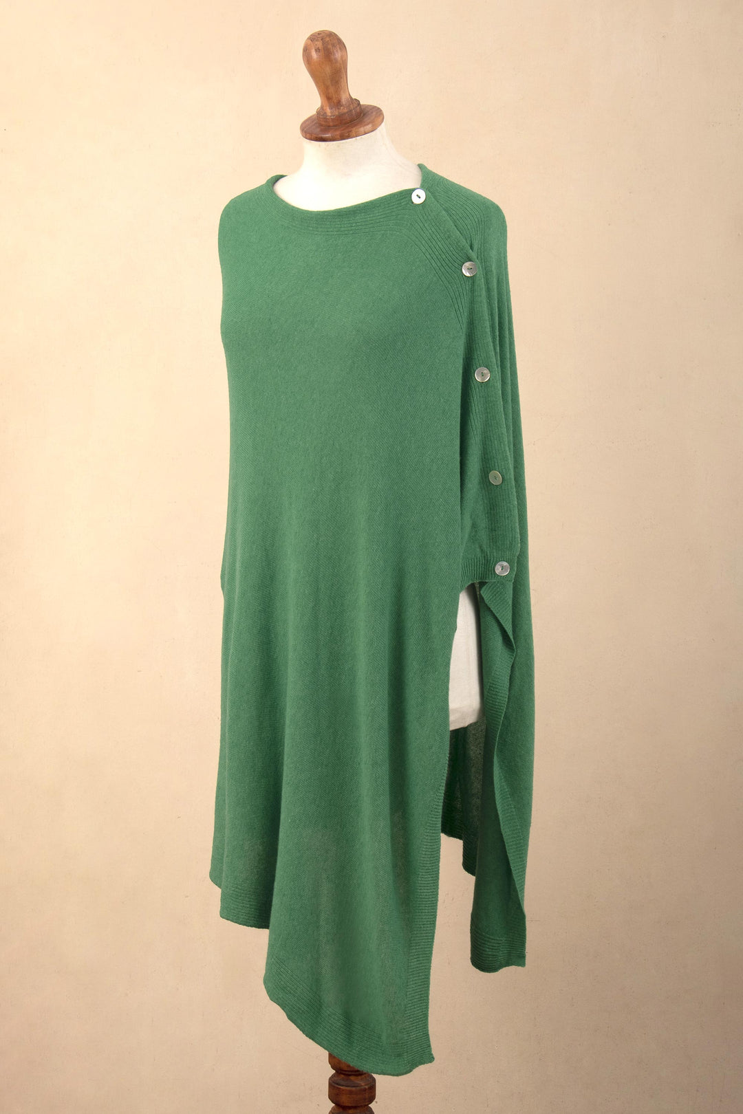 Italian Cashmere Blend Poncho - Whisper Soft