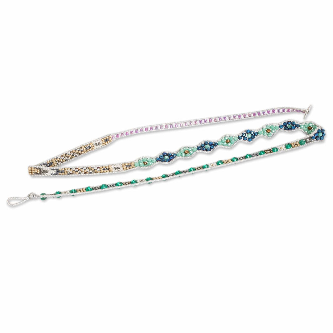 Handcrafted Beaded Positive Energy Long Wrap Bracelet - Kind Soul