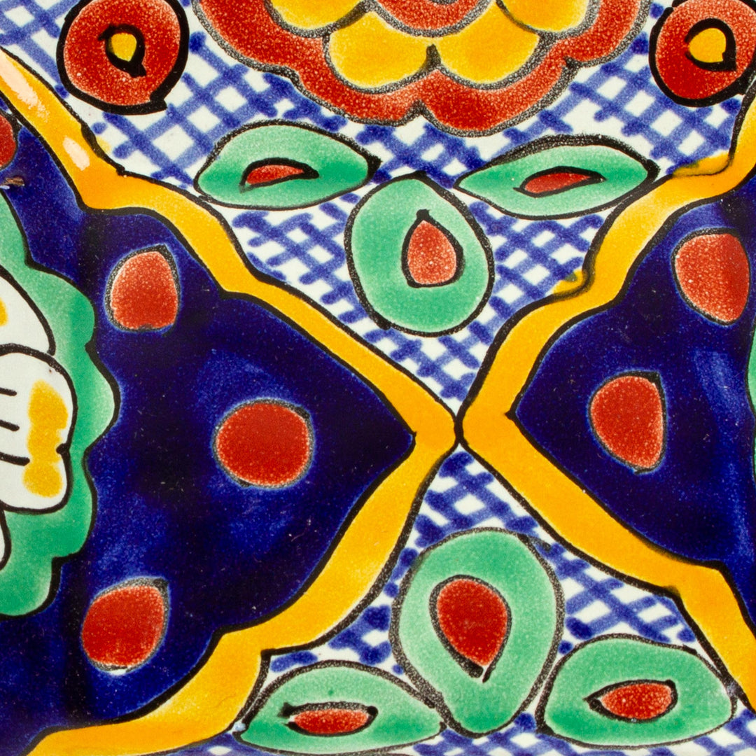 Handcrafted Square Dessert Plates (Pair) - Hidalgo Square