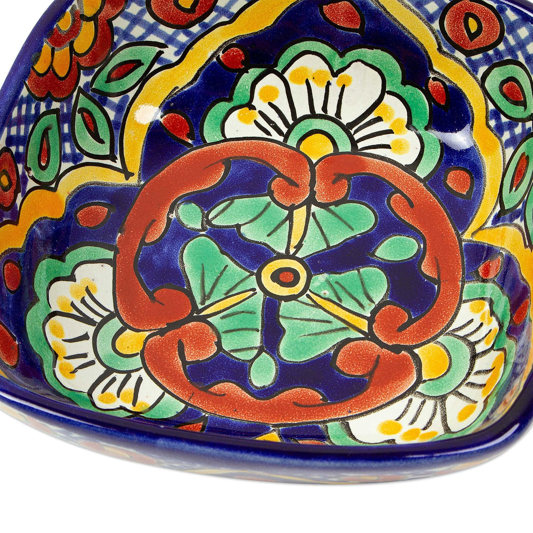Artisan Crafted Ceramic Bowls (Pair) - Hidalgo Fiesta