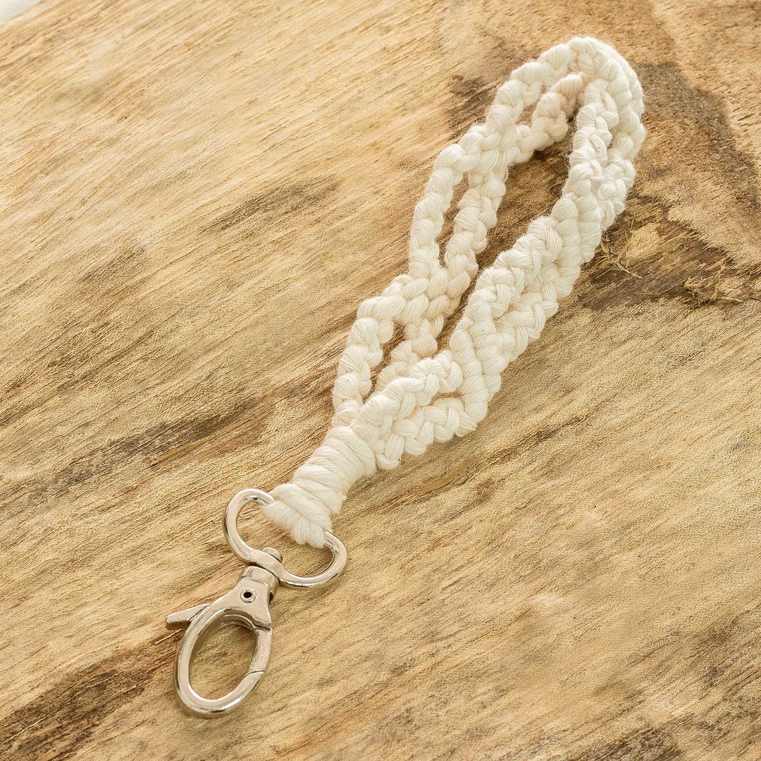 Braided Ivory Loop
