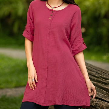Fresh Breeze in Raspberry