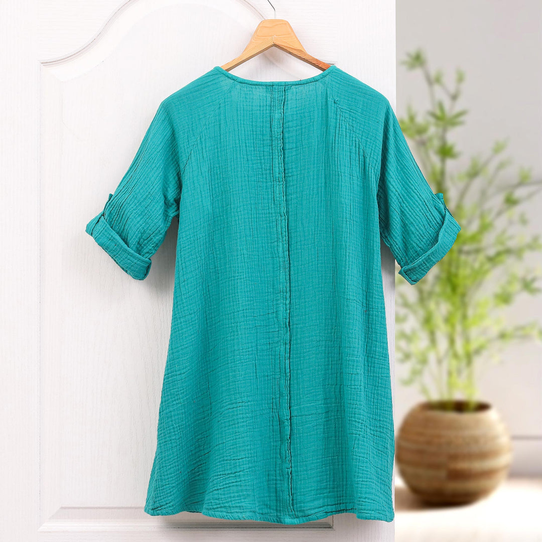 Fresh Breeze in Sea Green