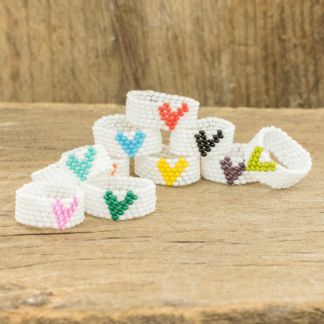 Multicolored Hearts