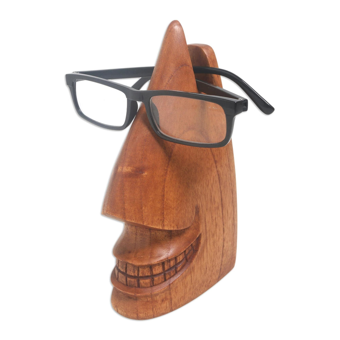 Hand Crafted Jempinis Wood Eyeglass Holder - Make a Spectacle